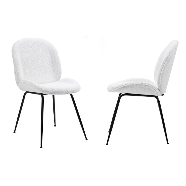 Oliver Velvet Solid Back Side Chair Wayfair